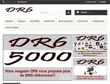 Tablet Screenshot of dr6-airsoft.fr